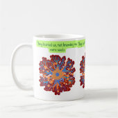 They Buried Us Not Knowing We Were Seeds コーヒーマグカップ (左)