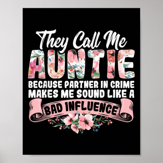 They Call Me Auntie Because Partner In Crime Aunt  ポスター (正面)