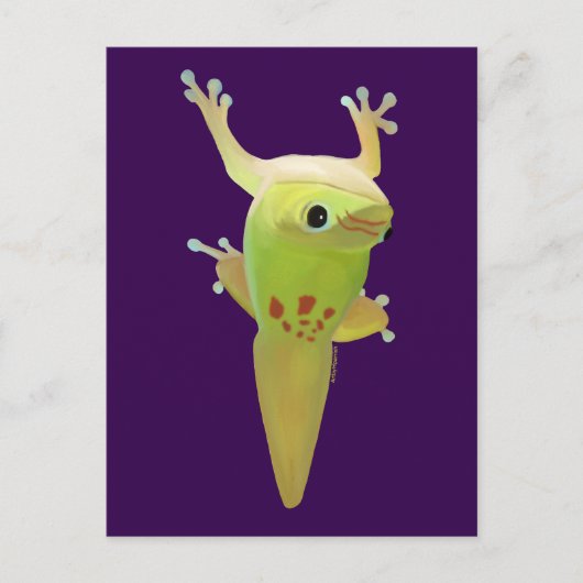 They call me sticky toes! DAY GECKO ポストカード (正面)