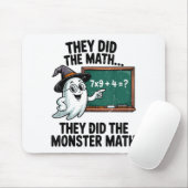 They Did Monster Math Teacher Halloween Costume Ma マウスパッド (マウス)