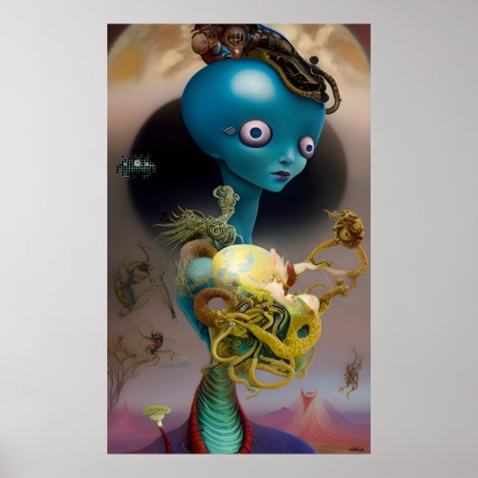 They Say There's No Place for Art Like This ポスター (正面)