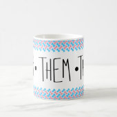 They/Them/Theirs 代名詞 コーヒーマグカップ (中央)