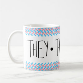 They/Them/Theirs 代名詞 コーヒーマグカップ
