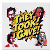 They Took! I Gave! ポスター (正面)