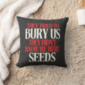 They Tried To Bury Us | クッション (ブランケット)
