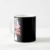 They Want To Wreck It So They Can Rob It Anti Trum コーヒーマグカップ (正面左)