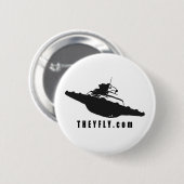 Theyflyボタン 缶バッジ (正面&裏面)