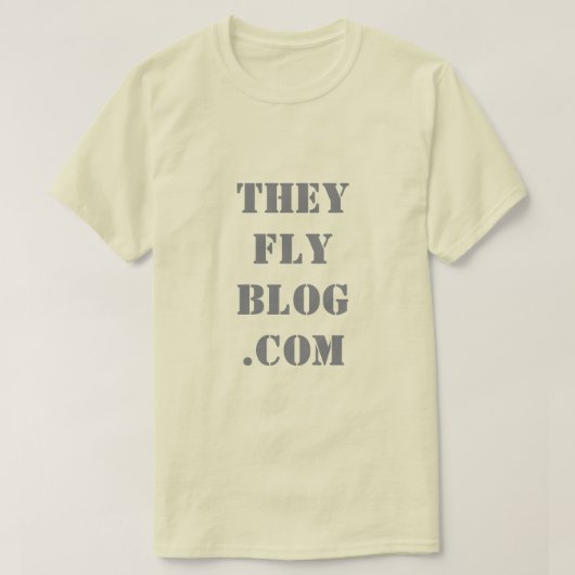 theyflyblog Tシャツ (デザイン正面)