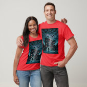 Theyre Here Reimagined Poltergeist Horror Poster f Tシャツ (ユニセックス)