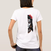 Theyyyam-Kathakali Fusion – カーはっきりしたの表情 Tシャツ (裏面)