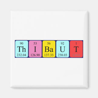 Thibaut周期表名磁石 マグネット