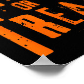 Thiccまたは治療おかしいハロウィーントレーニングフィットネスBod ポスター (角)