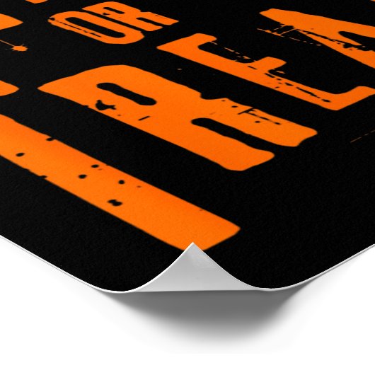 Thiccまたは治療おかしいハロウィーントレーニングフィットネスBod ポスター (角)