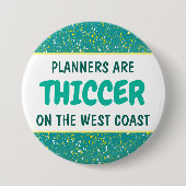 THICC WCPボタン 缶バッジ (正面)