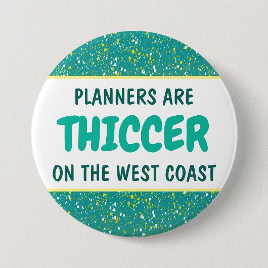 THICC WCPボタン 缶バッジ (正面)