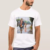 Thich Minh Tue | 平和な僧侶の歩行 Tシャツ (正面)