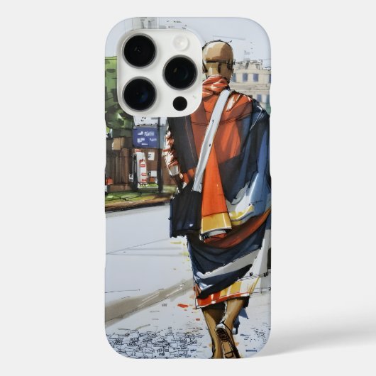 Thich Minh Tue | 平和な僧侶 - ウォーキング Case-Mate iPhoneケース (裏面)