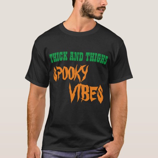 THICK+AND+THIGHS スケアリー Tシャツ (正面)