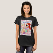 Thick, Sweet & Unbothered – 赤毛の女の子リミックス Tシャツ (正面フル)