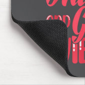 Thick Thighs Fun Tee For Fat Persons - Black, Plus マウスパッド (コーナー)