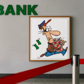 Thief Stealing Money ポスター