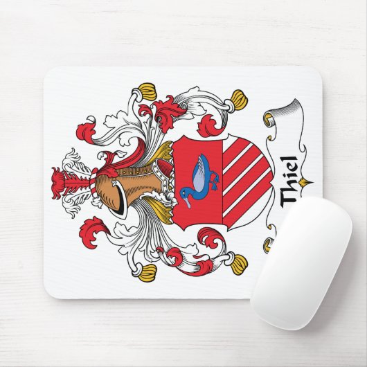 Thielの家紋 マウスパッド (マウス)