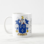 Thiel、起源、意味および頂上 コーヒーマグカップ (左)