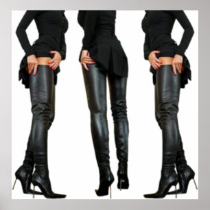 Thigh High Bootモデル ポスター