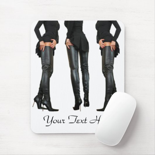 Thigh High Bootモデル マウスパッド (マウス)