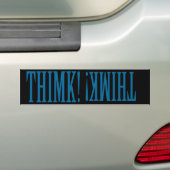 THIMK! バンパーステッカー (車上)