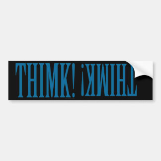 THIMK! バンパーステッカー