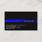 Thin Blue Lineオンライン警察に載せる 名刺 (裏面)