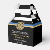 Thin Blue Line法執行警察の退職 フェイバーボックス (裏面サイド)