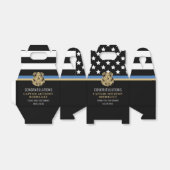 Thin Blue Line法執行警察の退職 フェイバーボックス (折り畳みなし)