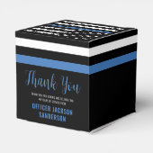 Thin Blue Line法執行警察の退職 フェイバーボックス (裏面サイド)