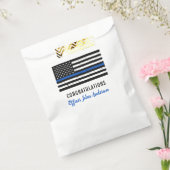 Thin Blue Line警察の退職法執行 フェイバーバッグ (封をした状態)