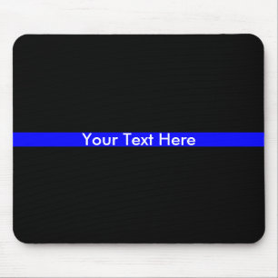 Thin Blue Line警察サポート マウスパッド