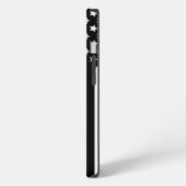 Thin Blue Line フラッグ USA iPhoneケース (左側面)