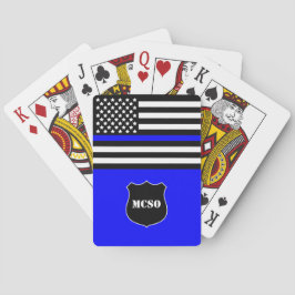 Thin Blue Line モノグラム警察官 トランプ