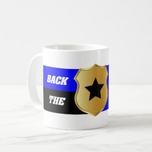 Thin Blue Line, 警察を応援しよう コーヒーマグカップ