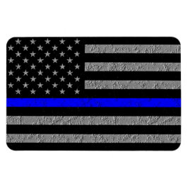 THIN BLUE LINE 警察支援 マグネット