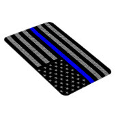THIN BLUE LINE 警察支援 マグネット (右側)