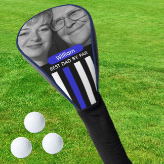 Thin Blue Line, Best Dad, Photo, Monogram, Flag ゴルフヘッドカバー