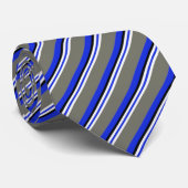 Thin Blue Line Classy Stripes Neck Tie ネクタイ (ロール)