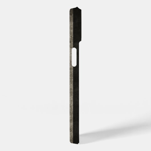 Thin Blue Line Distressed American Flag Phone Case Case-Mate iPhoneケース (裏面 / 右)