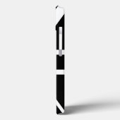 Thin Blue Line Flag united kingdom police cop symb Case-Mate iPhoneケース (裏面 / 左)