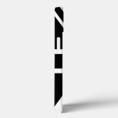 Thin Blue Line Flag united kingdom police cop symb Case-Mate iPhoneケース (裏面 / 右)