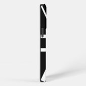 Thin Blue Line Flag united kingdom police cop symb iPhoneケース (右側面)