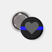 Thin Blue Line - For Those Who Serve マグネット (正面/裏面)