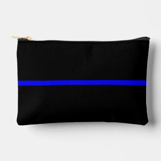 Thin Blue Line graphic on a アクセサリーポーチ (正面)